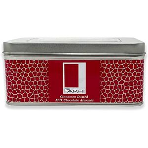 Rita Farhi Luxury Gift Tin of Cinnamon Dusted Milk Chocolate Almonds Presented in a Confectionery Gift Tin 500 g Palm Oil Free Rita Farhi Luxury Gift Tin of Cinnamon Dusted Milk Chocolate Almonds Presented in a Confectionery Gift Tin 500 g Palm Oil Free