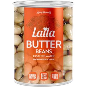 LAILA Canned Butter Beans 12x400G (Cannelli Beans in Salted Water) (pack of 12) LAILA Canned Butter Beans 12x400G (Cannelli Beans in Salted Water) (pack of 12)