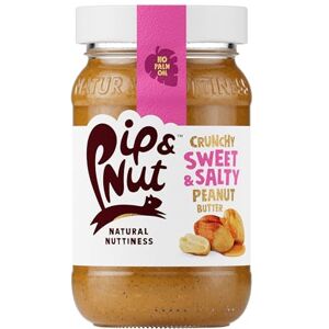 Pip & Nut Sweet & Salty Crunchy Peanut Butter (6 x 300g) No Palm Oil, Natural, Vegan, Single Origin Hi-Oleic Peanuts Pip & Nut Sweet & Salty Crunchy Peanut Butter (6 x 300g) No Palm Oil, Natural, Vegan, Single Origin Hi-Oleic Peanuts