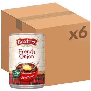 Baxters Favourites French Onion Soup, Vegetarian, Ready-to-Eat Tinned Soup, 400 g (Pack of 6) Baxters Favourites French Onion Soup, Vegetarian, Ready-to-Eat Tinned Soup, 400 g (Pack of 6)