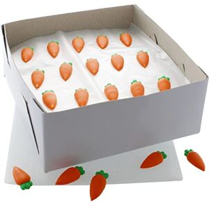 Culpitt Carrot Sugar Pipings, Edible Royal Icing Cake Decorations, Handmade Ready to Use Cupcake Toppers For Easter, Spring, and Bunny Themed Bakes And Treats Bulk Pack of 60 Culpitt Carrot Sugar Pipings, Edible Royal Icing Cake Decorations, Handmade Ready to Use Cupcake Toppers For Easter, Spring, and Bunny Themed Bakes And Treats Bulk Pack of 60