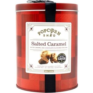 Popcorn Shed Salted Caramel Gourmet Popcorn Mini Gift Tin Gourmet Popcorn Gift Set, Salted Caramel & Chocolate Popcorn Flavour, Low Calorie Snack, Perfect for Gifting Popcorn Shed Salted Caramel Gourmet Popcorn Mini Gift Tin Gourmet Popcorn Gift Set, Salted Caramel & Chocolate Popcorn Flavour, Low Calorie Snack, Perfect for Gifting