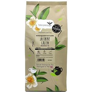 Tea People Jasmine Green, 100 Tea Pyramids in Small Catering Pack, JG-100TP Tea People Jasmine Green, 100 Tea Pyramids in Small Catering Pack, JG-100TP