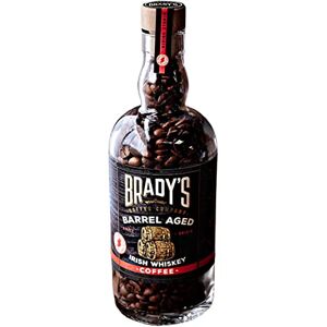 BRADY`S Brady's Irish Barrel Aged Whole Bean Coffee 180g Hand Roasted Perfect After-Dinner Vegan, Gluten-Free Speciality Coffee Christmas & Father's Day Gift BRADY`S Brady's Irish Barrel Aged Whole Bean Coffee 180g Hand Roasted Perfect After-Dinner Vegan, Gluten-Free Speciality Coffee Christmas & Father's Day Gift