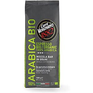 Caffè Vergnano 1882 100% Arabica Bio Whole Bean Coffee 1 Pack x 1 Kg Caffè Vergnano 1882 100% Arabica Bio Whole Bean Coffee 1 Pack x 1 Kg