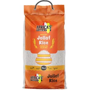 Africa's Finest Africa’s Finest Jollof Rice 10kg, Pack of 1, Premium White Parboiled Basmati Rice for Jollof, Fluffy Texture, Perfect for Everyday Meals, Family Cooking & Large Portions Africa's Finest Africa’s Finest Jollof Rice 10kg, Pack of 1, Premium White Parboiled Basmati Rice for Jollof, Fluffy Texture, Perfect for Everyday Meals, Family Cooking & Large Portions