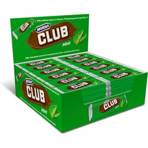 McVitie's Club Mint Biscuit Bars, Minty Treats, 22 g (Pack of 60) McVitie's Club Mint Biscuit Bars, Minty Treats, 22 g (Pack of 60)