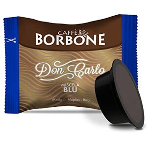 CAFFÈ BORBONE Don Carlo, Blue Coffee Blend 100 Capsules Compatible with Lavazza®* A Modo Mio®* coffee machines for domestic use CAFFÈ BORBONE Don Carlo, Blue Coffee Blend 100 Capsules Compatible with Lavazza®* A Modo Mio®* coffee machines for domestic use