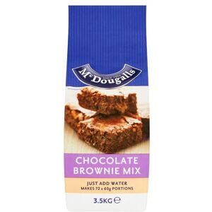 McDougalls Chocolate Brownie Dessert Mix, 3.5 kg Bag (Pack of 1) McDougalls Chocolate Brownie Dessert Mix, 3.5 kg Bag (Pack of 1)