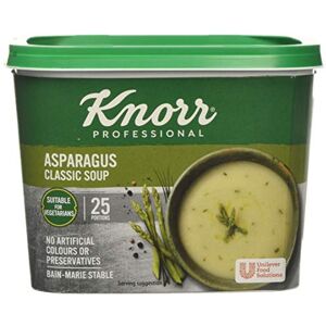 Knorr Classic Asparagus Soup Mix, 25 Portions (Makes 4.25L), 39736801 Knorr Classic Asparagus Soup Mix, 25 Portions (Makes 4.25L), 39736801
