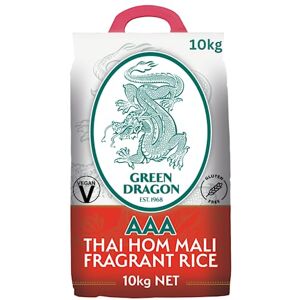 Dragon Thai Fragrant Jasmine Rice 10KG Thai Hom Mali AAA Premium Rice White Rice Chinese Ingredients Chinese Asian Cooking 10KG Dragon Thai Fragrant Jasmine Rice 10KG Thai Hom Mali AAA Premium Rice White Rice Chinese Ingredients Chinese Asian Cooking 10KG