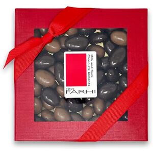 Rita Farhi Milk and Dark Chocolate Coated Almonds in a Luxury Gift Box 210 g New Palm Oil Free Recipe Rita Farhi Milk and Dark Chocolate Coated Almonds in a Luxury Gift Box 210 g New Palm Oil Free Recipe