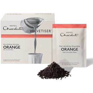 Hotel Chocolat Orange Hot Chocolate Sachets Luxury Chocolate Flakes Pack of 10 Single-Serve Sachets, 310g Suitable for Vegetarians Hotel Chocolat Orange Hot Chocolate Sachets Luxury Chocolate Flakes Pack of 10 Single-Serve Sachets, 310g Suitable for Vegetarians