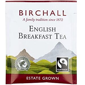 Birchall Tea English Breakfast Tea 1 Box Of 250 Enveloped Plant-Based Tea Bags Bold And Bracing English Breakfast Tea Bags Robust, Flavorful, and Perfectly Balanced to Start Your Day Birchall Tea English Breakfast Tea 1 Box Of 250 Enveloped Plant-Based Tea Bags Bold And Bracing English Breakfast Tea Bags Robust, Flavorful, and Perfectly Balanced to Start Your Day