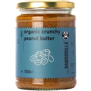 Raw Gorilla RAWGORILLA Organic Crunchy Peanut Butter 500g Raw Gorilla RAWGORILLA Organic Crunchy Peanut Butter 500g