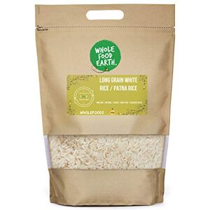 Wholefood Earth Long Grain White Rice / Patna Rice 3 kg GMO Free Natural Wholefood Earth Long Grain White Rice / Patna Rice 3 kg GMO Free Natural