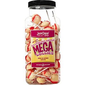 Joseph Dobson & Sons Raspberry Ripple Mega Lollies 1.99 kg (Pack of 1) Joseph Dobson & Sons Raspberry Ripple Mega Lollies 1.99 kg (Pack of 1)