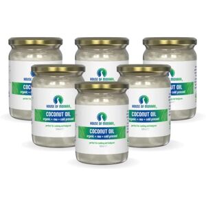 House of Monara Organic Extra Virgin Coconut Oil 3000ml (500ml x6 packs)-Pure, Raw and Cold Pressed House of Monara Organic Extra Virgin Coconut Oil 3000ml (500ml x6 packs)-Pure, Raw and Cold Pressed