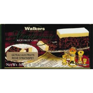 Walkers Walker's Shortbread Strathpey Rich Fruit Cake Traditional Scottish Recipe, Premium Quality, Moist and Delicious, 500g Walkers Walker's Shortbread Strathpey Rich Fruit Cake Traditional Scottish Recipe, Premium Quality, Moist and Delicious, 500g
