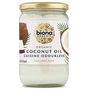 Biona Organic Mild/Odourless Coconut Oil 610 ml (Pack of 6) Biona Organic Mild/Odourless Coconut Oil 610 ml (Pack of 6)