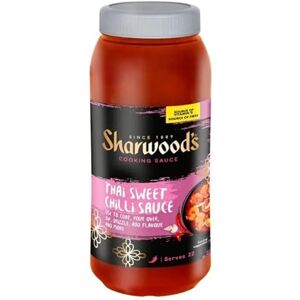 Sharwood's Sweet Chilli Sauce – Sticky & Tangy Asian-Style Vegetarian Friendly Condiment with Gentle Heat, Gluten Free, Catering Jar for Dips, Glazes & Sandwiches, 2.25 kg (Pack of 1) Sharwood's Sweet Chilli Sauce – Sticky & Tangy Asian-Style Vegetarian Friendly Condiment with Gentle Heat, Gluten Free, Catering Jar for Dips, Glazes & Sandwiches, 2.25 kg (Pack of 1)