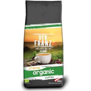 Der-Franz Crema organic Coffee, whole bean, 1000 g Der-Franz Crema organic Coffee, whole bean, 1000 g