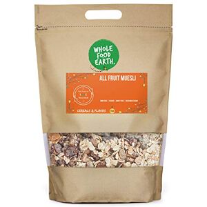 Wholefood Earth All Fruit Muesli A Blend of Flakes with Dried Fruit 2 kg GMO Free High Fibre Wholefood Earth All Fruit Muesli A Blend of Flakes with Dried Fruit 2 kg GMO Free High Fibre