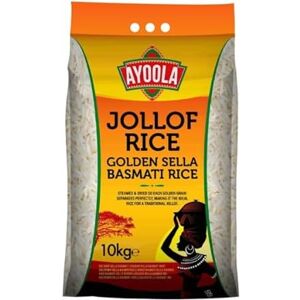 Ayoola Jollof Golden Sella Basmati Rice, 10kg Ayoola Jollof Golden Sella Basmati Rice, 10kg