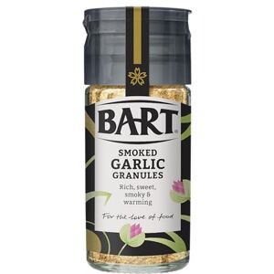 BART Smoked Garlic Granules Jar Pack of 6 x 52g Rich, Sweet, Smoky & Warming Oak Smoked Garlic Granules (6x52g Bulk Buy Set) BART Smoked Garlic Granules Jar Pack of 6 x 52g Rich, Sweet, Smoky & Warming Oak Smoked Garlic Granules (6x52g Bulk Buy Set)