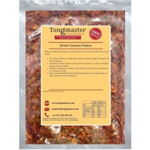 Tongmaster Tomato Dried Flakes Dehydrated 1kg (Washed, Peeled , Chopped Dried Tomatoes) Tongmaster Tomato Dried Flakes Dehydrated 1kg (Washed, Peeled , Chopped Dried Tomatoes)