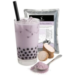 Bubble Tea House Co. Bubble Tea House Taro Bubble Tea Powder 1kg – 3 in 1 Instant Milk Tea Mix for Smooth Creamy Drinks – Premium Cafe Quality Taro Beverage Powder Bubble Tea House Co. Bubble Tea House Taro Bubble Tea Powder 1kg – 3 in 1 Instant Milk Tea Mix for Smooth Creamy Drinks – Premium Cafe Quality Taro Beverage Powder