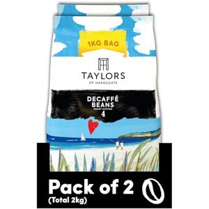 Taylors of Harrogate Decaffé Coffee Beans, 1 kg (Pack of 2 Total 2kg) Taylors of Harrogate Decaffé Coffee Beans, 1 kg (Pack of 2 Total 2kg)