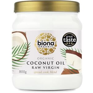 Biona Organic Raw Virgin Coconut Oil 800g Great Taste Award 2024 Winner Versatile Cooking Ingredient & Natural Beauty Product Biona Organic Raw Virgin Coconut Oil 800g Great Taste Award 2024 Winner Versatile Cooking Ingredient & Natural Beauty Product