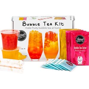 The TeaShed 6 Serving Fruit Bubble Tea Kit Gift Box - Bubble Tea The TeaShed 6 Serving Fruit Bubble Tea Kit Gift Box - Bubble Tea