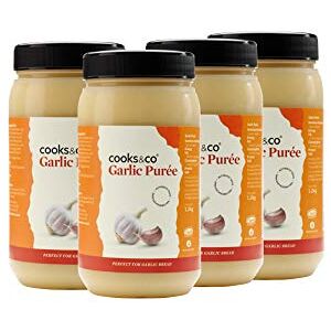 Cooks & Co Garlic Puree 1.2 Kg (Pack of 4) Cooks & Co Garlic Puree 1.2 Kg (Pack of 4)