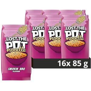 Pot Noodle Smokin’ BBQ Lost The low in saturated fat instant noodles 16x 85 g Pot Noodle Smokin’ BBQ Lost The low in saturated fat instant noodles 16x 85 g