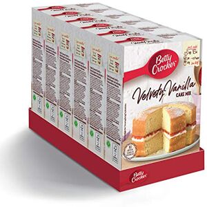Betty Crocker Velvety Vanilla Cake Mix 425g (Pack of 6) Betty Crocker Velvety Vanilla Cake Mix 425g (Pack of 6)