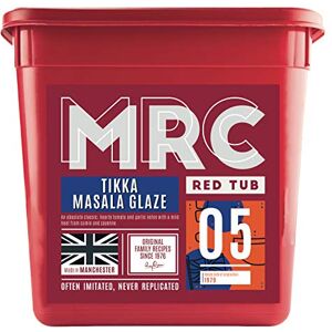 MRC Tikka Masala Glaze 2.5kg – Professional Indian Spice Chicken Seasoning for Meat & Vegetables – Mild & Aromatic Bulk Marinade – Free from MSG, Preservatives & Additives – Made in Manchester MRC Tikka Masala Glaze 2.5kg – Professional Indian Spice Chicken Seasoning for Meat & Vegetables – Mild & Aromatic Bulk Marinade – Free from MSG, Preservatives & Additives – Made in Manchester