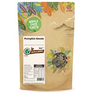 Wholefood Earth Pumpkin Seeds 2 kg GMO Free Natural Source of Fibre Source of Protein Wholefood Earth Pumpkin Seeds 2 kg GMO Free Natural Source of Fibre Source of Protein