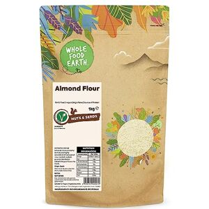 Wholefood Earth Almonds Flour 1 kg GMO Free High Fibre Source of Protein Wholefood Earth Almonds Flour 1 kg GMO Free High Fibre Source of Protein