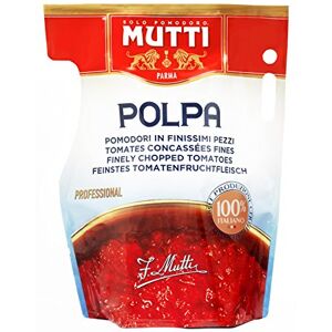 Mutti – Polpa, Finely Chopped Tomatoes 5kg, (Pack of 2) Mutti – Polpa, Finely Chopped Tomatoes 5kg, (Pack of 2)