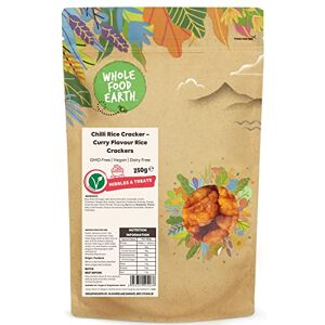 Wholefood Earth Chilli Rice Cracker Curry Flavour Rice Crackers 250 g GMO Free Dairy Free Wholefood Earth Chilli Rice Cracker Curry Flavour Rice Crackers 250 g GMO Free Dairy Free