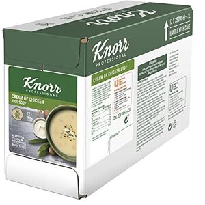 Knorr 100% Soup Cream Of Chicken, 12x250ml Portions Knorr 100% Soup Cream Of Chicken, 12x250ml Portions