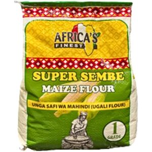 African Finest Africa’s Finest Super Sembe Maize Flour – White Maize Meal for Ugali, Sadza & Pap, Traditional East African Staple, 4kg Pack African Finest Africa’s Finest Super Sembe Maize Flour – White Maize Meal for Ugali, Sadza & Pap, Traditional East African Staple, 4kg Pack