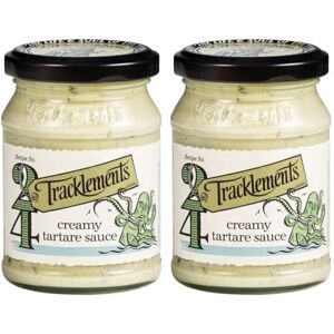 Tracklements Creamy Tartare Sauce, A Great Condiment for Fish, Haddock, Scampi, Battered Cod and Fish Cakes, Gluten Free, Vegetarian Friendly, 2 x 160g Jars Tracklements Creamy Tartare Sauce, A Great Condiment for Fish, Haddock, Scampi, Battered Cod and Fish Cakes, Gluten Free, Vegetarian Friendly, 2 x 160g Jars