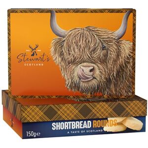 Stewart's Caitlyn The Highland Cow Shortbread Selection Box, 150g Stewart's Caitlyn The Highland Cow Shortbread Selection Box, 150g