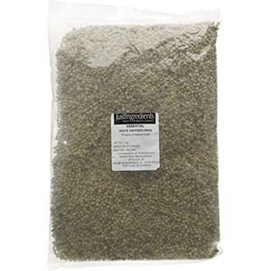 JustIngredients Essentials White Peppercorns, 1 kg JustIngredients Essentials White Peppercorns, 1 kg