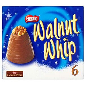 Walnut Whip Milk Chocolate Multipack, 10 Pack of 6 x 30 g (Total 60 Chocolates) Walnut Whip Milk Chocolate Multipack, 10 Pack of 6 x 30 g (Total 60 Chocolates)