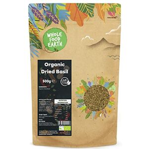 Wholefood Earth Whole Food Earth® Organic Dried Basil 500 g GMO Free Certified Organic Wholefood Earth Whole Food Earth® Organic Dried Basil 500 g GMO Free Certified Organic