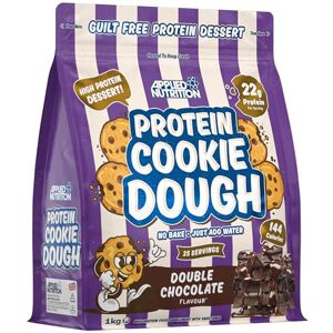 Applied Nutrition Protein Cookie Dough 1kg – High Protein Snack, Over 22g of Protein Per Serving, Ready-to-Eat– Low Calorie, Healthy Treat (1kg – 25 Servings) (Double Chocolate) Applied Nutrition Protein Cookie Dough 1kg – High Protein Snack, Over 22g of Protein Per Serving, Ready-to-Eat– Low Calorie, Healthy Treat (1kg – 25 Servings) (Double Chocolate)